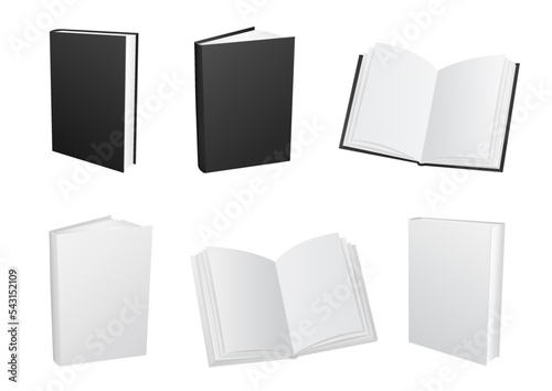 Closed and open books set