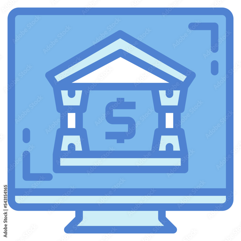 internet banking two tone icon style internet banking two tone icon style
