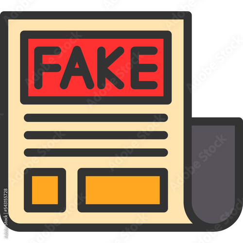 Fake News Icon