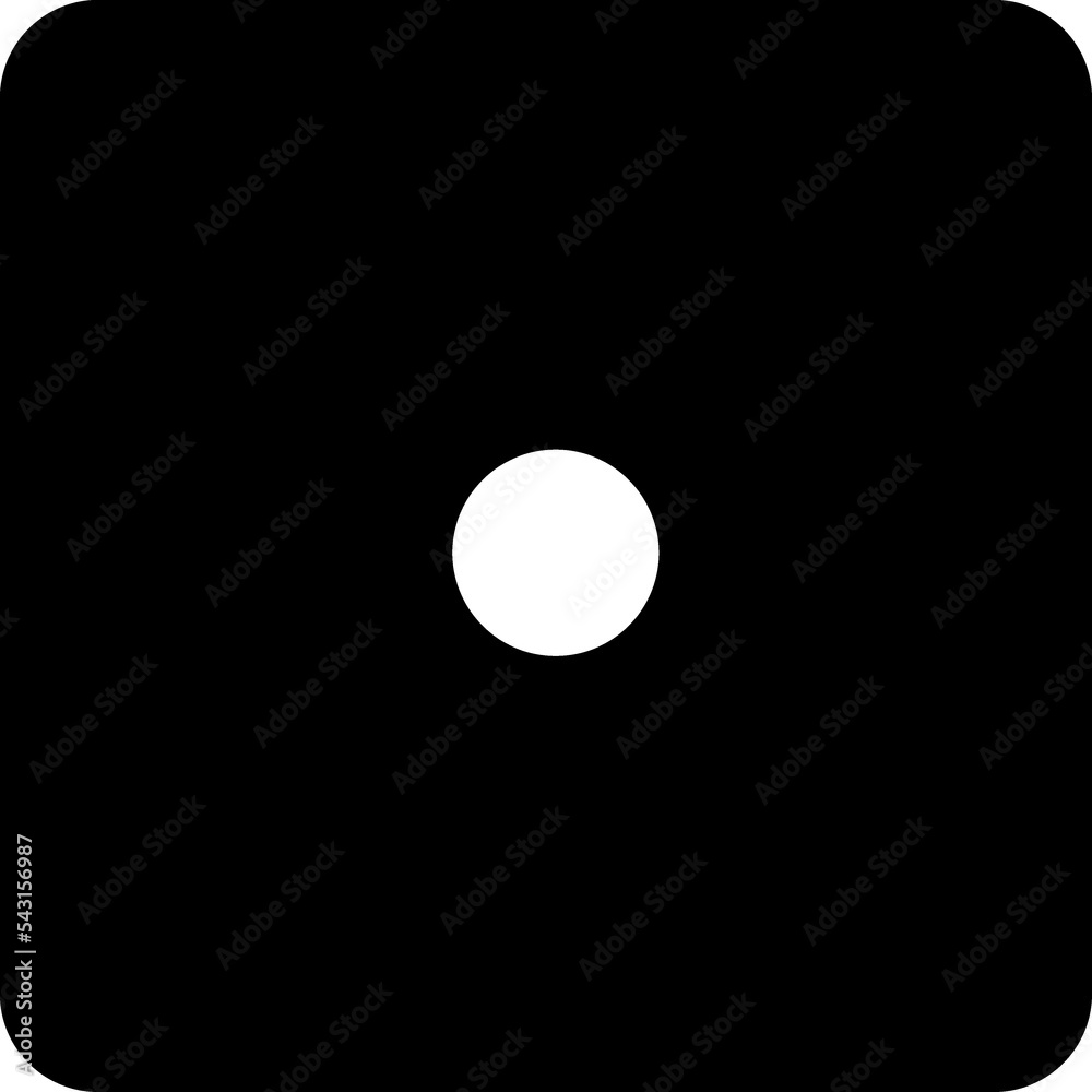 Dice glyph black icon Dice glyph black icon