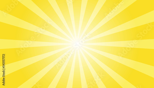 Line abstract vector background with rays for comic or other