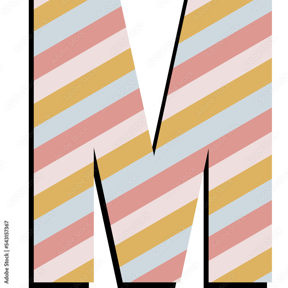 Obraz premium A-Z icon rectangular - 13