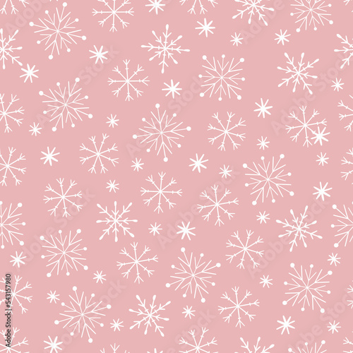 Retro Groovy Christmas festive winter holidays seamless pattern digital paper repeating background for wrapping paper, stationery, fabric,wallpaper