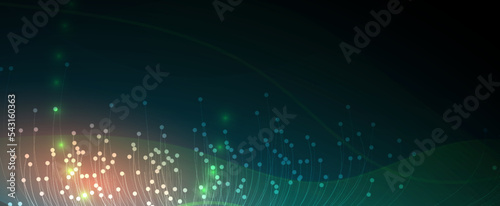 Technology data background, idea of global business solution
