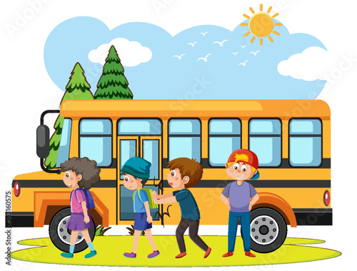 School bullying with students
