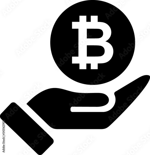 Bitcoin  mining  crypto symbol 