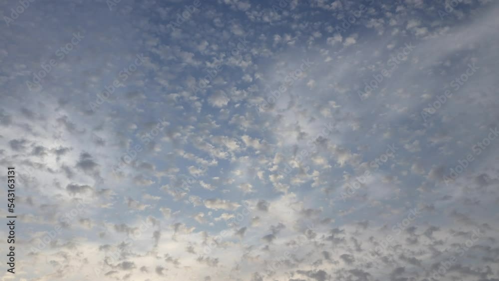 Timelapse baile de nubes