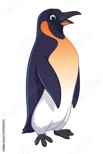 Penguin Cartoon Animal Illustration photo