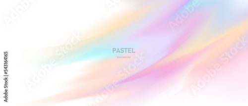 Abstract pastel color background design soft template vector illustration