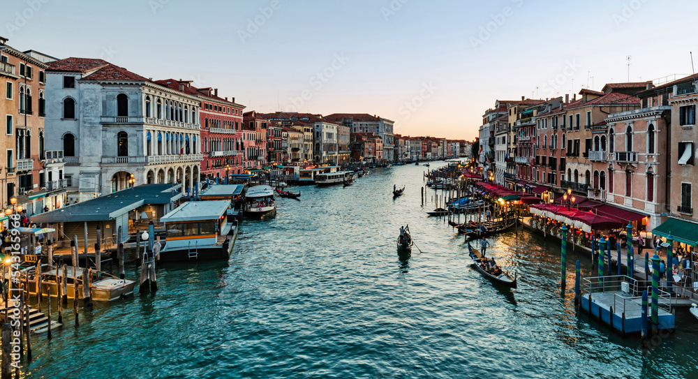 Venedig Canale Grande am Abend