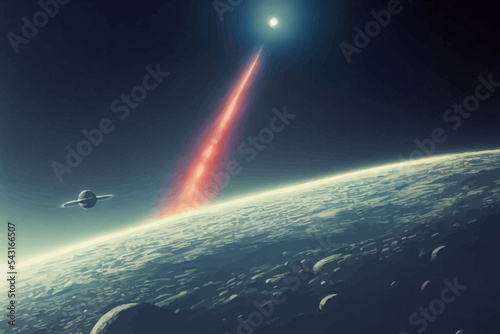 cosmos universe planet surface space war astronaut.