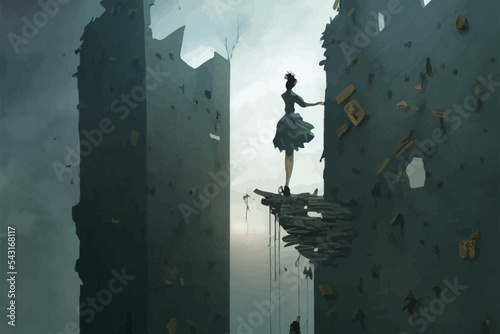 surreal art hope dream faith ambition war and success