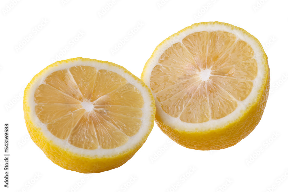 Lemon fruit isolated on a transparent background Lemon fruit isolated on a transparent background