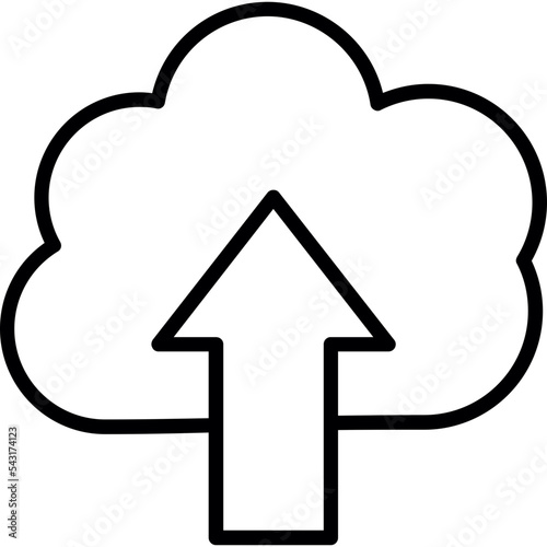 Cloud Uploding Icon