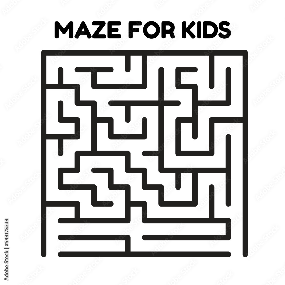 MAZE FOR KIDS PUZZLE MAZE FOR KIDS PUZZLE