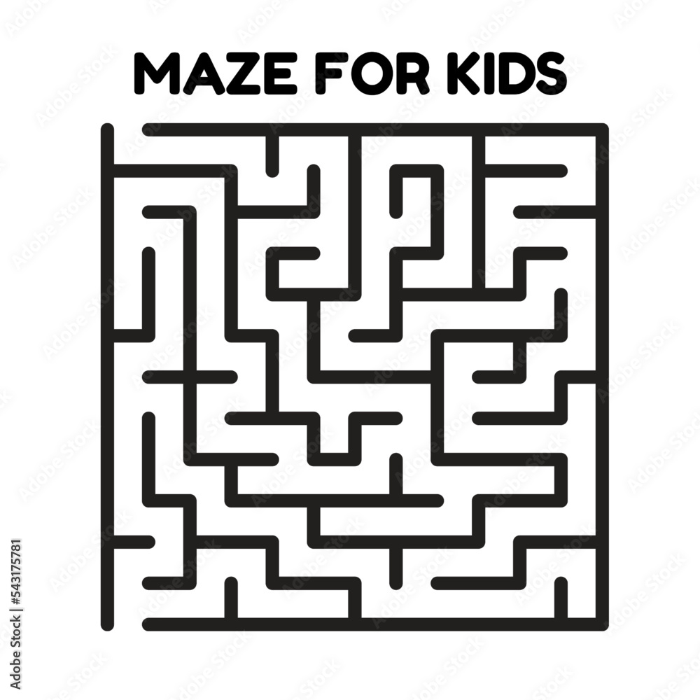 MAZE FOR KIDS PUZZLE MAZE FOR KIDS PUZZLE
