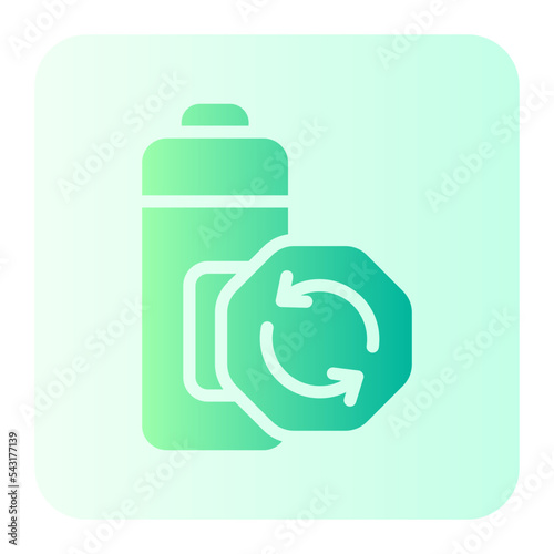 rechargeable gradient icon
