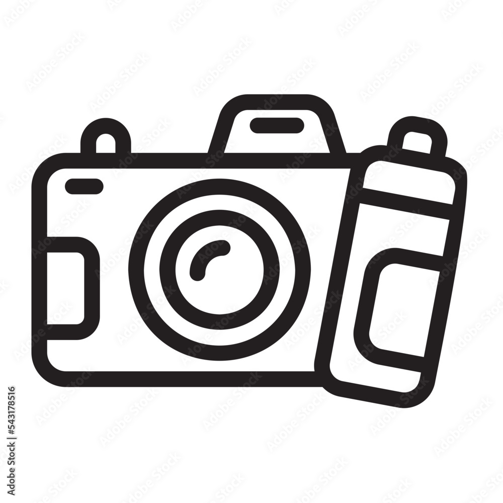 camera line icon camera line icon