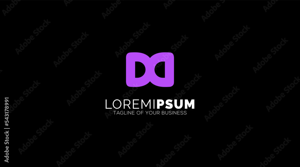 Modern DD Letter Logo design Icon symbol Vector Template Modern DD Letter Logo design Icon symbol Vector Template
