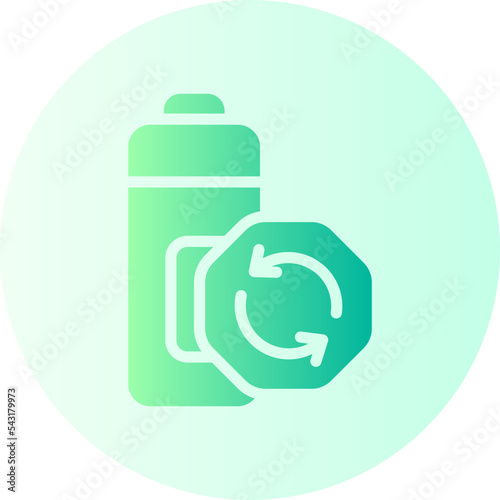 rechargeable gradient icon