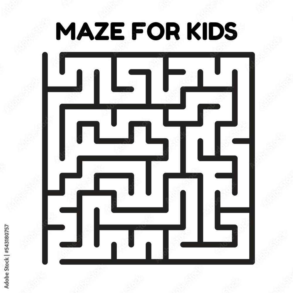MAZE BOOK PAGES