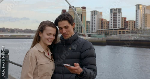 Couple Taking a Selfie