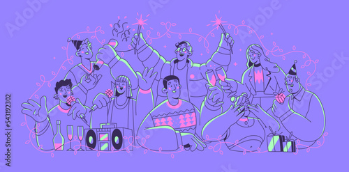 New Year's Eve party