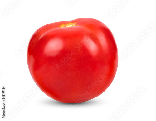 Fresh red tomato isolated on transparent png © supamas