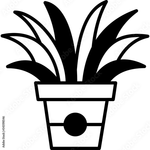 Houseplant  Which Can Easily Modify Or Edit

