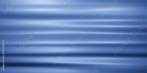 Shiny and glossy blue silk, smooth velvet or fabric surface with ripples and patterns, realistic 3D illustration as background with copy space for text