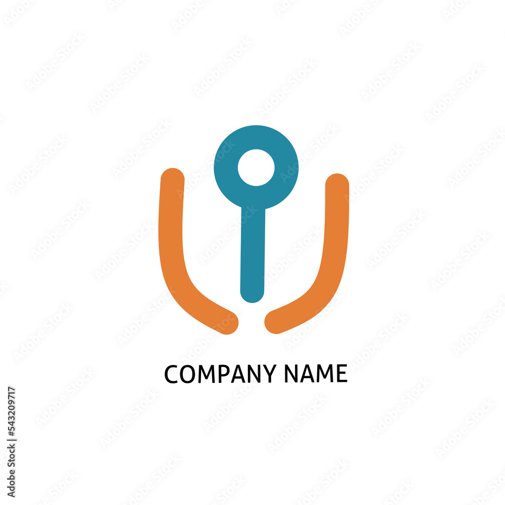 Logo initials UI unique Logo initials UI unique