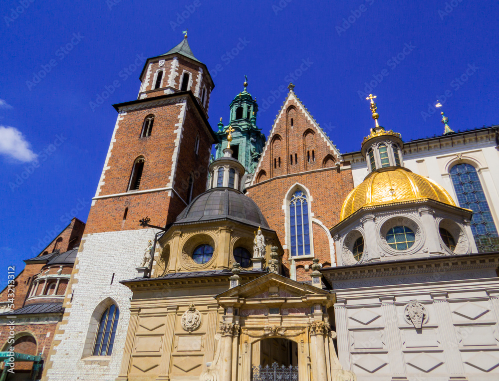 Obraz premium Wawel Cathedral, Krakow, Poland