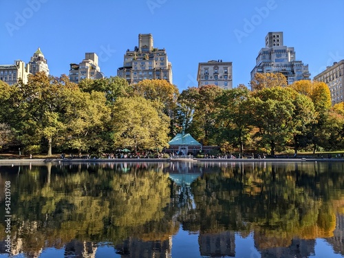 Central Park in Fall  New York  NY - October 2022