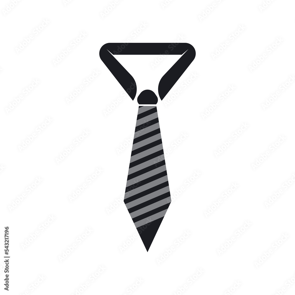 logo tie symbol icon vector design