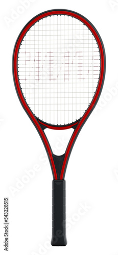 Tennis racket isolated on transparent background