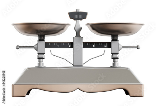 Weight Scale isolated on transparent background