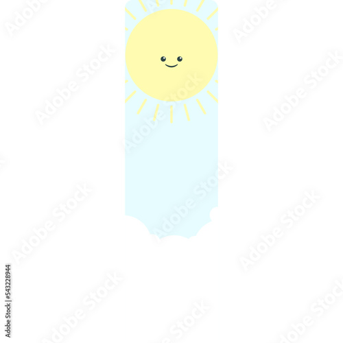 Bookmark Sky Illustration (6)