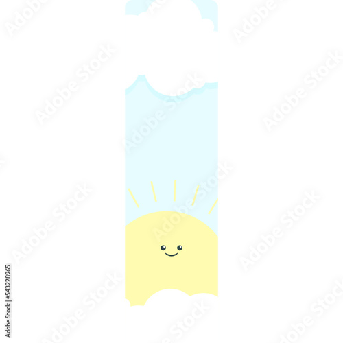 Bookmark Sky Illustration (10)