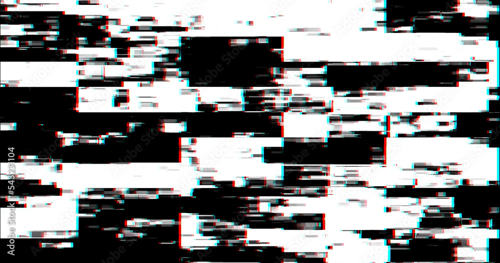 Glitch Distortion Stock Video Footage for Free Download