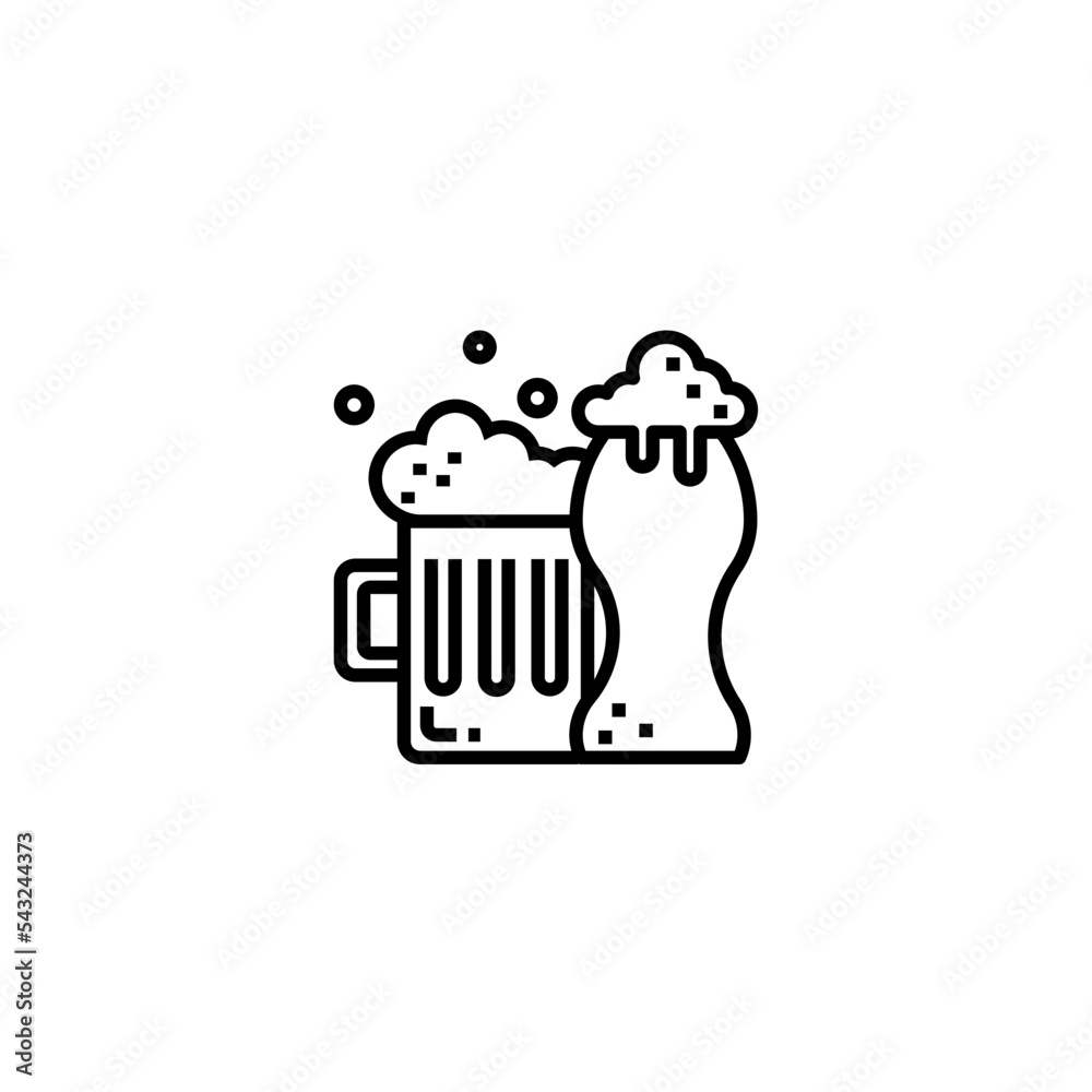 Beer Icon Very Cute Design Beer Icon Very Cute Design