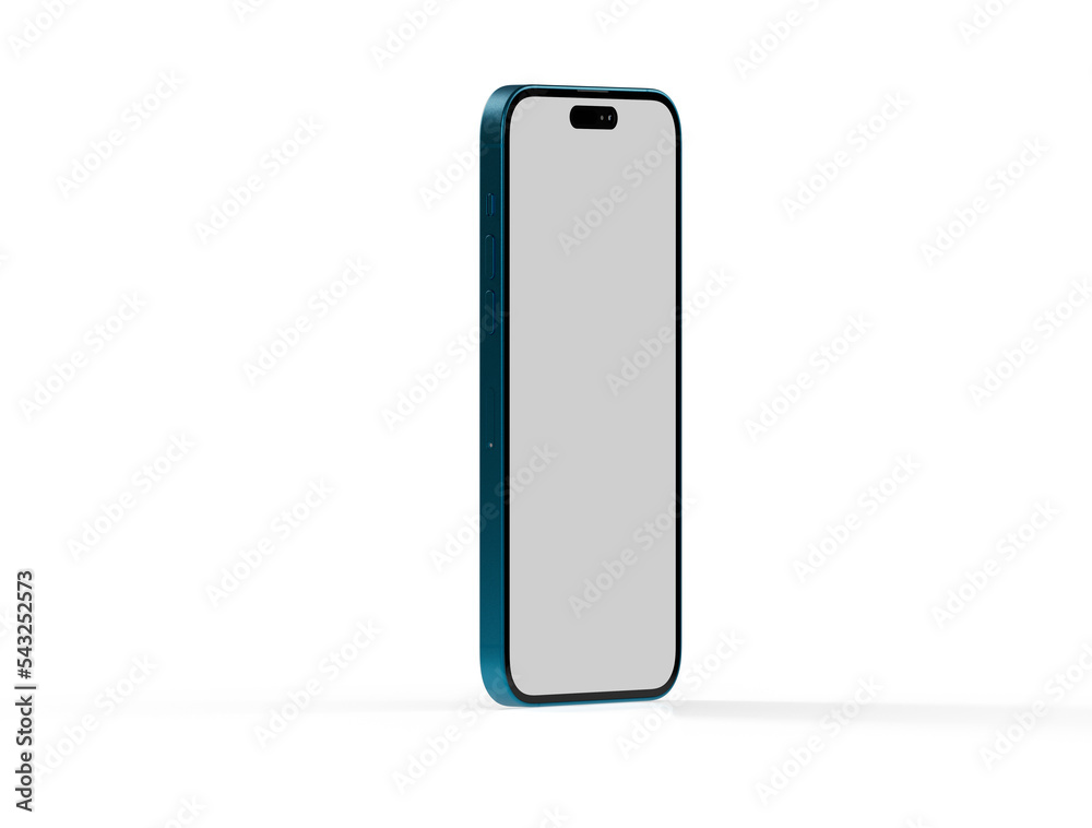 Smartphone. Mobile phone Template. Telephone 3d Smartphone. Mobile phone Template. Telephone 3d
