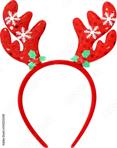 Canvas-taulu headband christmas, reindeer antlers doll headband, hairbrush hat accessories fo