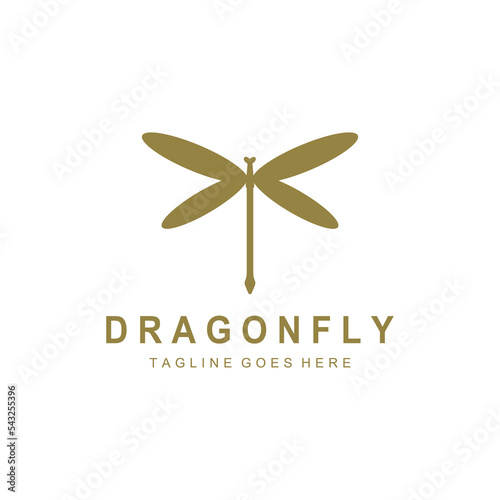 Dragonfly illustration icon