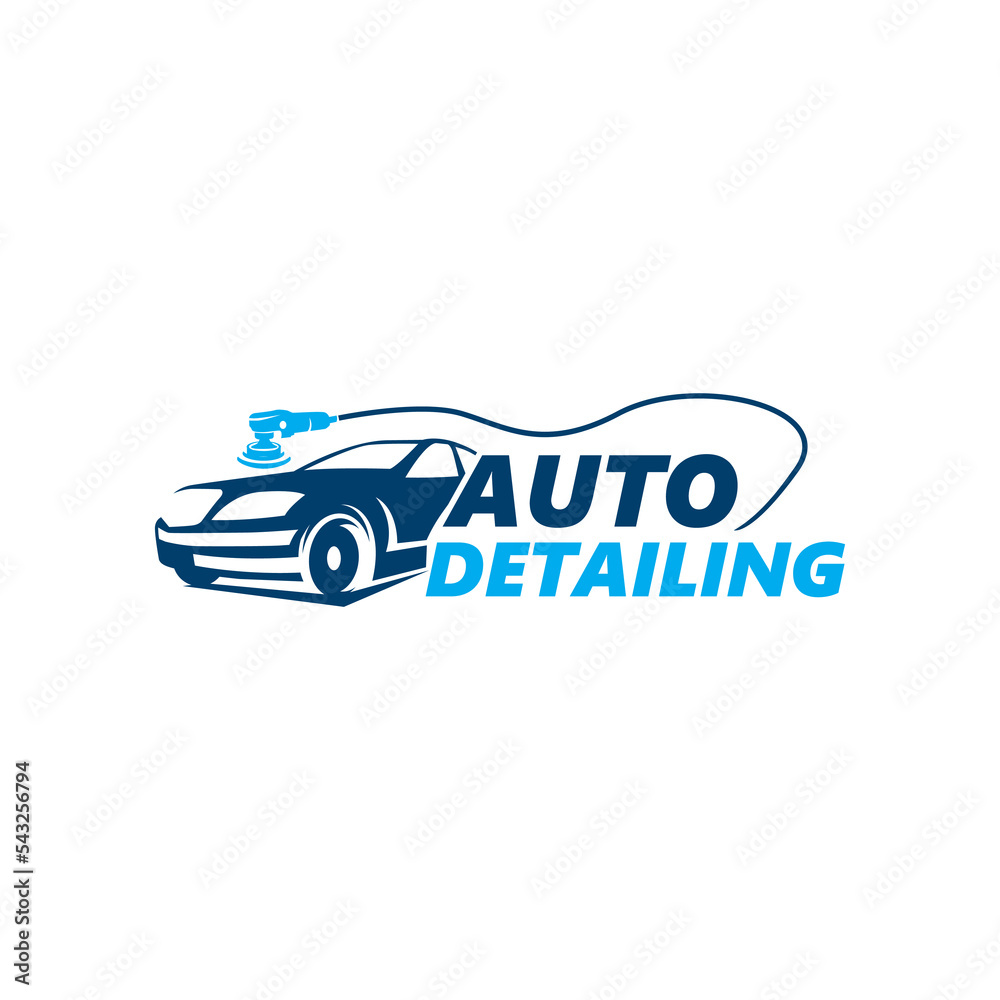 car auto detailing logo template Stock Vector Adobe Stock