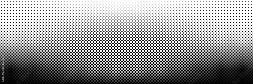horizontal black halftone of square design for pattern and background horizontal black halftone of square design for pattern and background