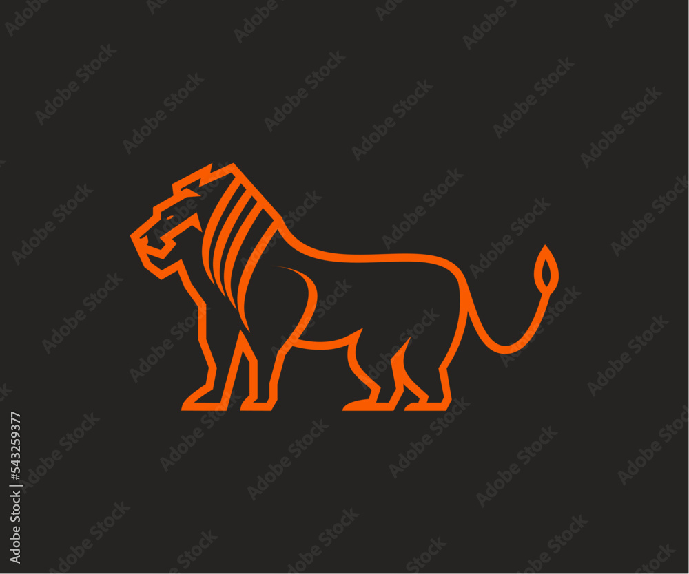 Fototapeta premium LION