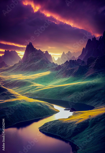 Mountain river