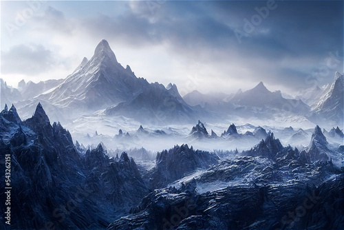 Winter mountain