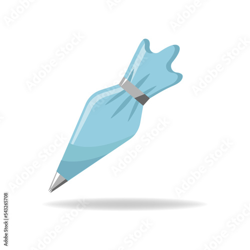Obraz na płótnie Pastry bag vector isolated illustration w salonie