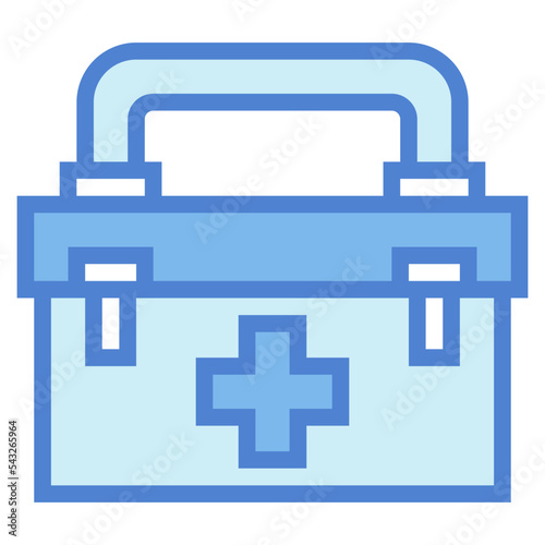 first aid two tone icon style